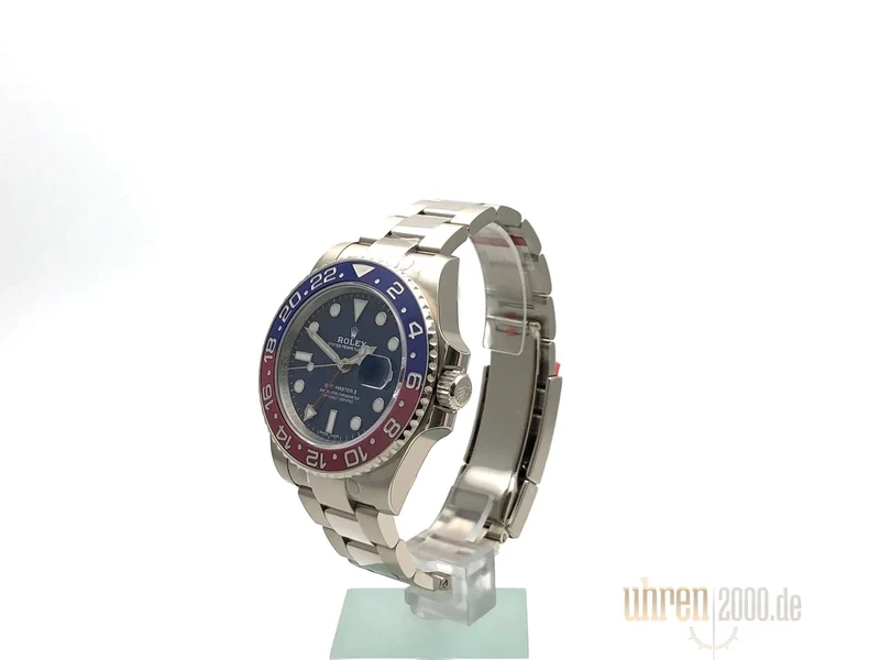 Rolex GMT Master II 116719BLRO Weißgold Blau