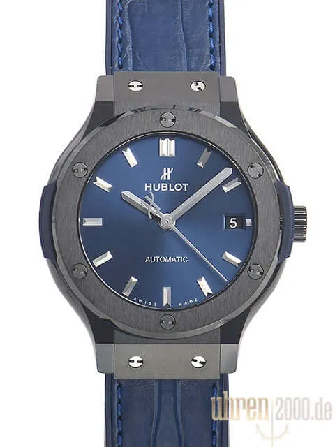 Hublot Classic Fusion Ceramic 38 Blue 565.CM.7170.LR
