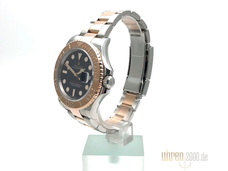 Rolex Yacht-Master 40 Edelstahl Everose-Gold 116621 Schwarz aus 2018 LC100