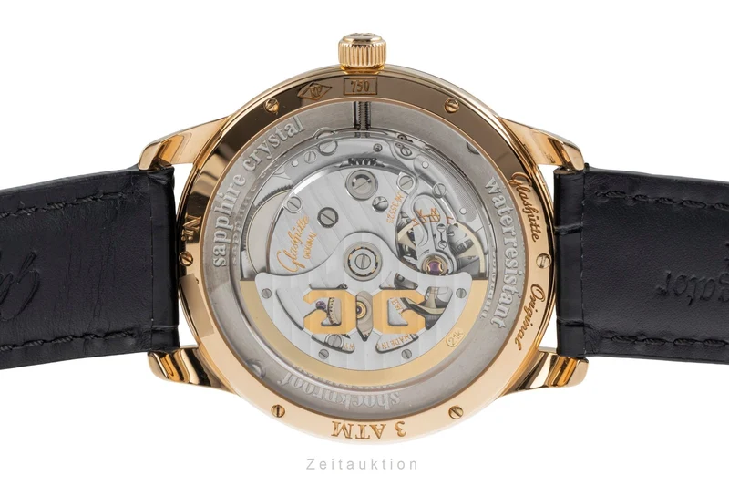 Glashütte Sixties 18 ct red gold automatic men's watch 1-39-52-01-01-04 LP: 14100EUR [2504107]