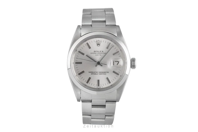 Rolex Date steel automatic men's watch 1500 [2504249]