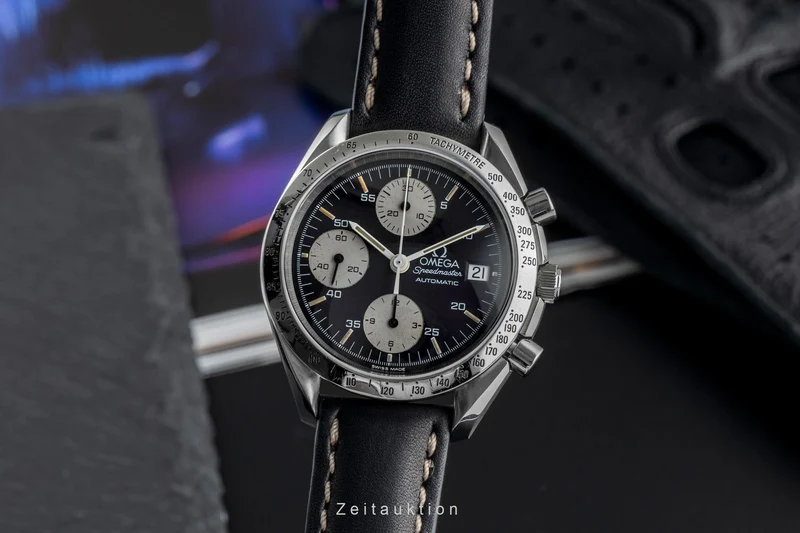 Omega Speedmaster Date chronograph steel automatic men's watch 3511.50.00 LP: 5700EUR [2503410]