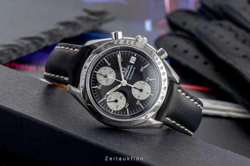 Omega Speedmaster Date chronograph steel automatic men's watch 3511.50.00 LP: 5700EUR [2503410]