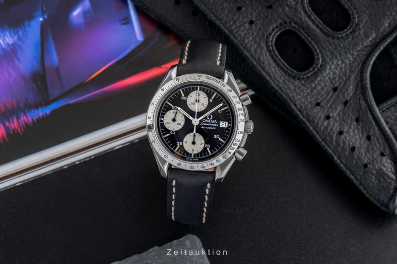 Omega Speedmaster Date chronograph steel automatic men's watch 3511.50.00 LP: 5700EUR [2503410]