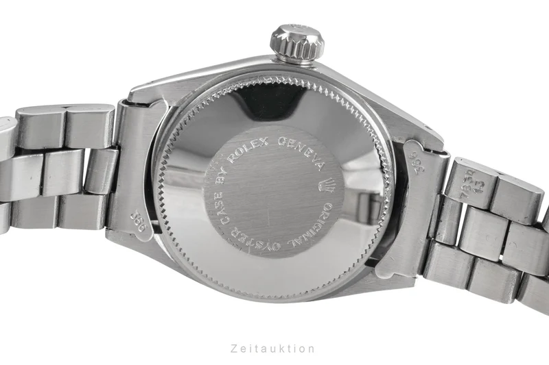 Tudor Oysterdate steel / white gold automatic women's watch 7637/4 Vintage [2503259]