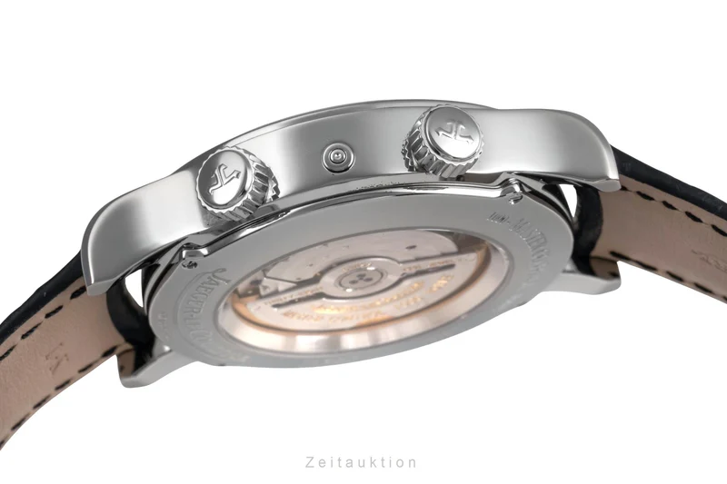 Jaeger LeCoultre Master Geographic steel automatic men's watch Q1528420 146.8.32.S LP: 16200EUR [2504591]