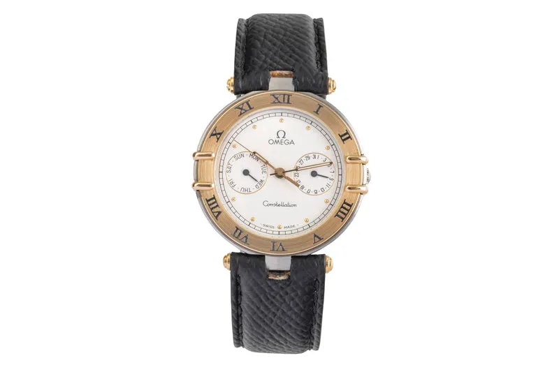 Omega Constellation steel / gold quartz unisex 196.1070 Vintage [2504143]