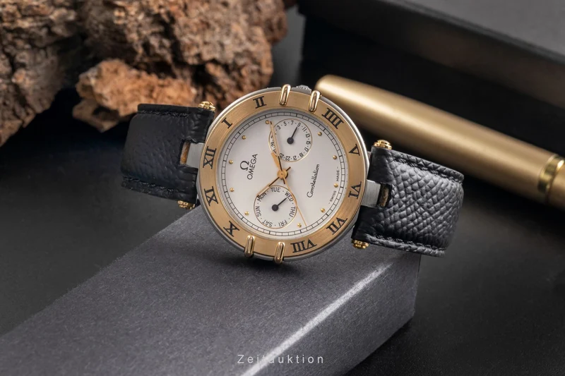 Omega Constellation steel / gold quartz unisex 196.1070 Vintage [2504143]