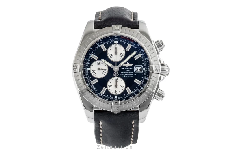 Breitling Evolution chronograph steel automatic men's watch A13356 A156B19PA [2503388]