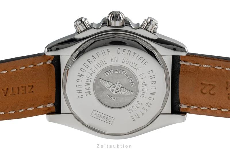 Breitling Evolution chronograph steel automatic men's watch A13356 A156B19PA [2503388]