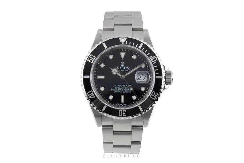 Rolex Submariner steel automatic men's watch 16610 T [2503480]