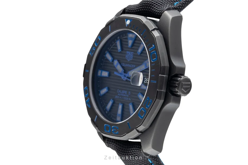 Tag Heuer Aquaracer titanium automatic men's watch WAY208B.FC6382 LP: 3150EUR [2504637]