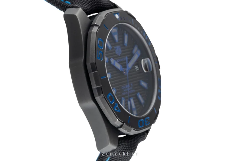 Tag Heuer Aquaracer titanium automatic men's watch WAY208B.FC6382 LP: 3150EUR [2504637]