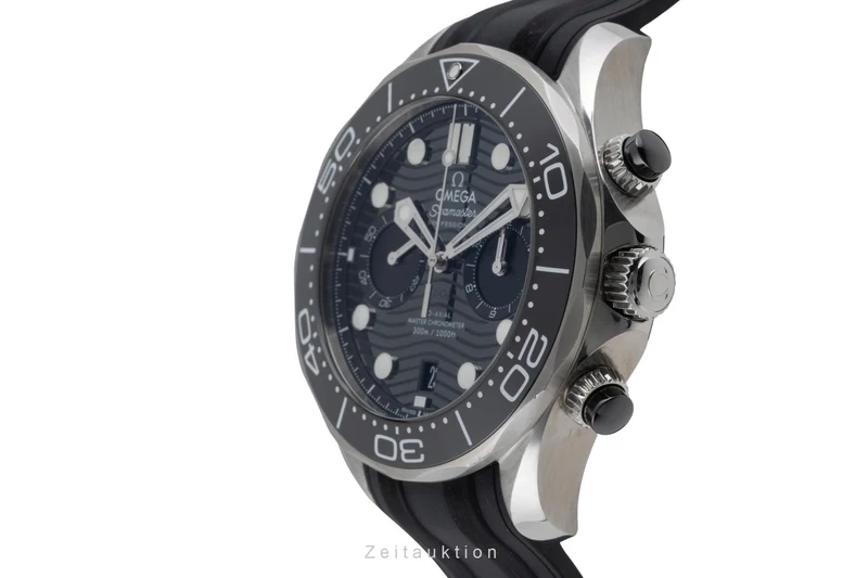 Omega Seamaster chronograph steel automatic men's watch 210.32.44.51.01.001 LP: 9000EUR [2503831]