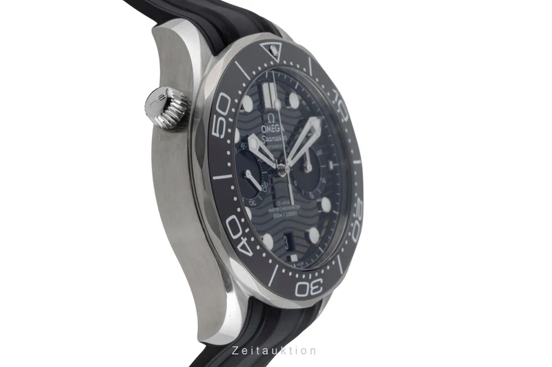 Omega Seamaster chronograph steel automatic men's watch 210.32.44.51.01.001 LP: 9000EUR [2503831]