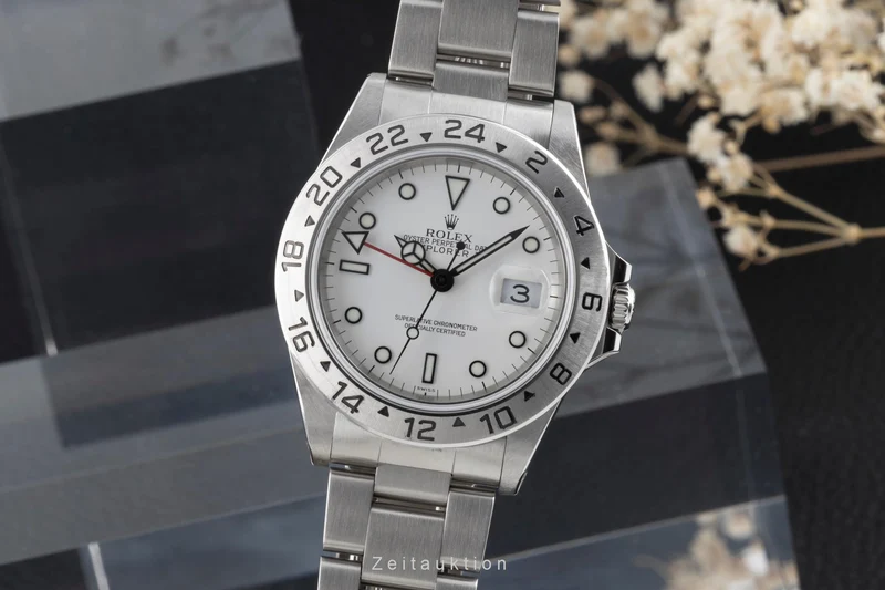 Rolex Explorer II steel automatic men's watch 16570 [2504064]