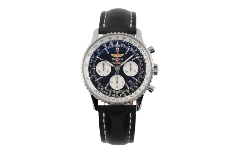 Breitling Navitimer 01 chronograph steel automatic men's watch AB012012/BB01 LP: 9300EUR [2504710]