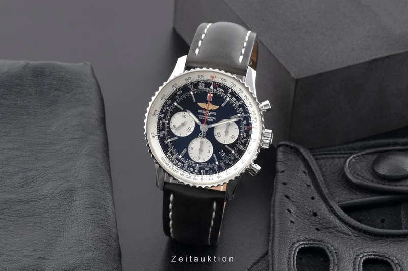 Breitling Navitimer 01 chronograph steel automatic men's watch AB012012/BB01 LP: 9300EUR [2504710]