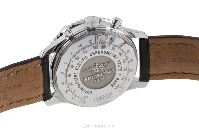 Breitling Navitimer 01 chronograph steel automatic men's watch AB012012/BB01 LP: 9300EUR [2504710]