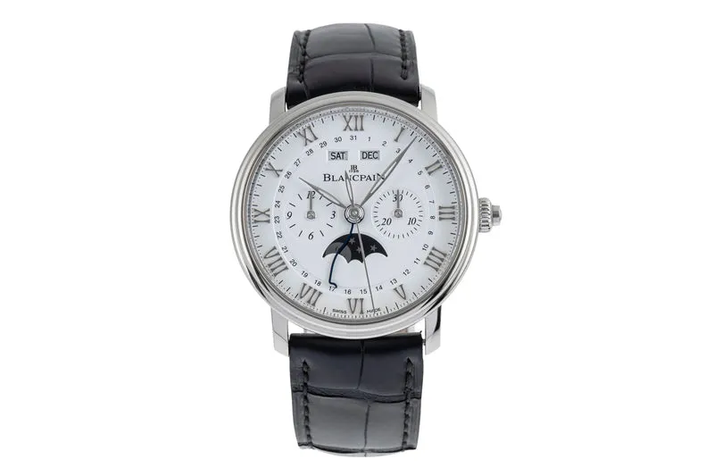 Blancpain Villeret chronograph steel automatic men's watch 6685-1127-55B [2504527]