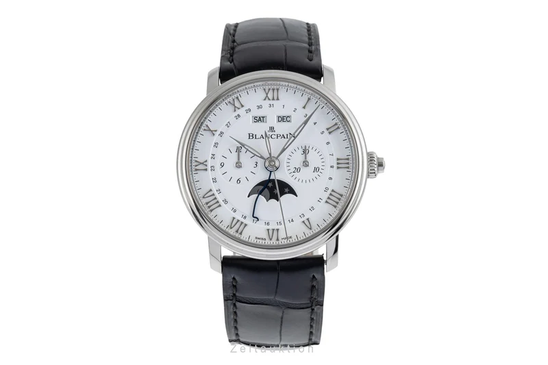 Blancpain Villeret chronograph steel automatic men's watch 6685-1127-55B [2504527]