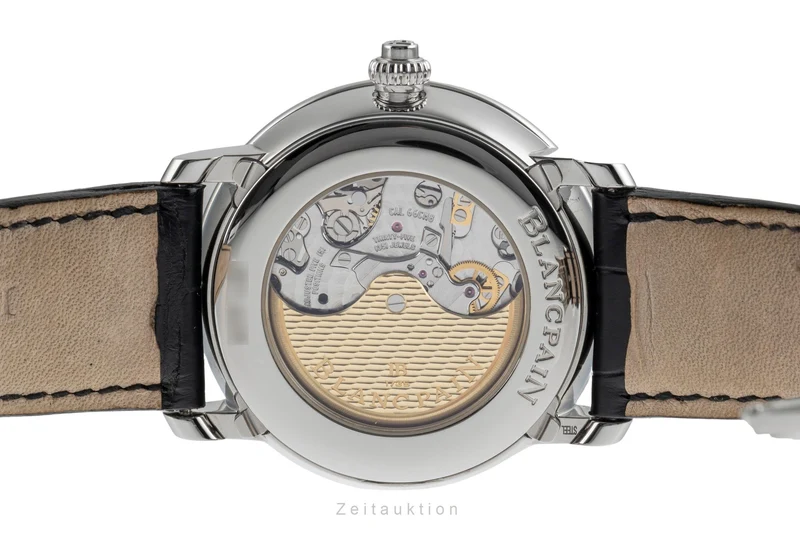 Blancpain Villeret chronograph steel automatic men's watch 6685-1127-55B [2504527]