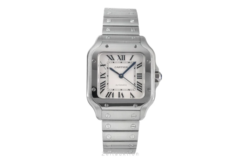Cartier Santos steel automatic men's watch WSSA0010 LP: 8050EUR [2504679]