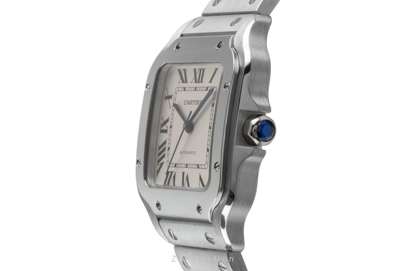Cartier Santos steel automatic men's watch WSSA0010 LP: 8050EUR [2504679]