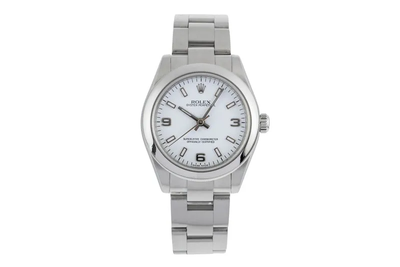 Rolex Oyster Perpetual steel automatic women's watch 177200 [2503535]
