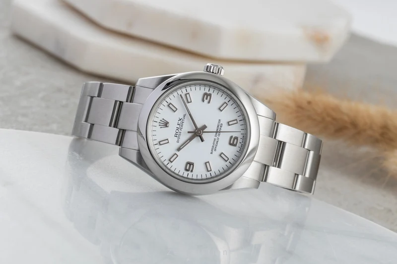 Rolex Oyster Perpetual steel automatic women's watch 177200 [2503535]