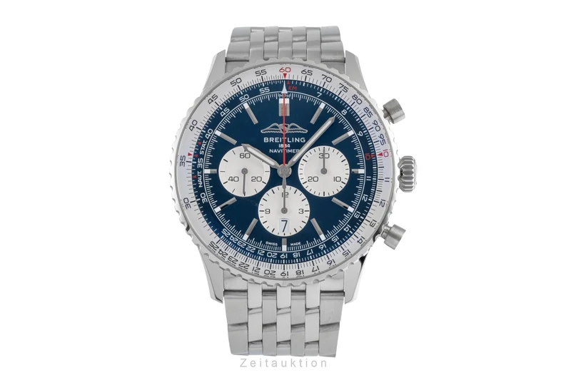 Breitling Navitimer 01 46 chronograph steel automatic men's watch AB0137 LP: 9650EUR [2503098]