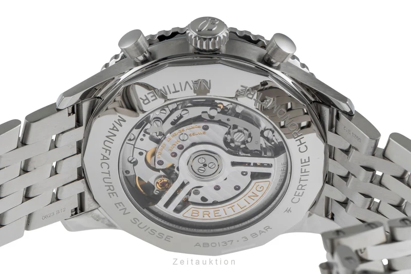Breitling Navitimer 01 46 chronograph steel automatic men's watch AB0137 LP: 9650EUR [2503098]