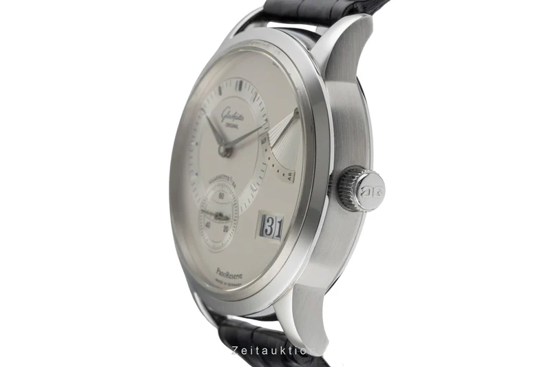 Glashütte PanoReserve steel manual winding men's watch 65-01-02-02-04 [2503632]
