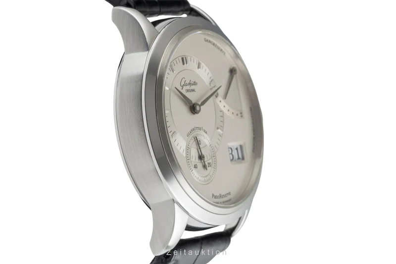 Glashütte PanoReserve steel manual winding men's watch 65-01-02-02-04 [2503632]