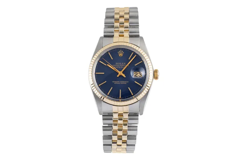 Rolex Datejust steel / gold automatic men's watch 16013 [2503491]