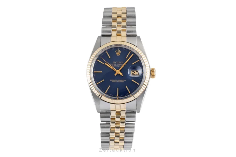 Rolex Datejust steel / gold automatic men's watch 16013 [2503491]