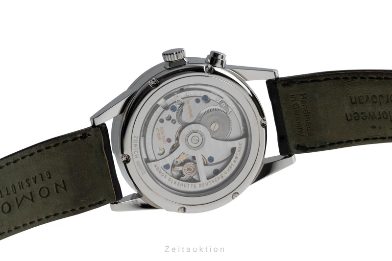 Nomos Zürich Weltzeituhr steel automatic men's watch 805 LP: 4820EUR [2504553]