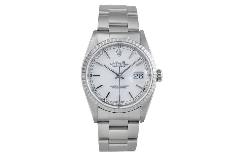 Rolex Datejust steel automatic men's watch 16220 [2504295]