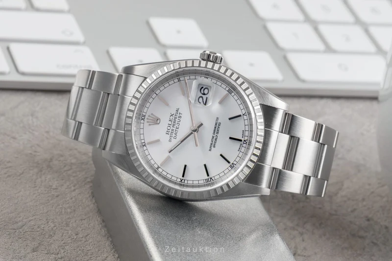 Rolex Datejust steel automatic men's watch 16220 [2504295]