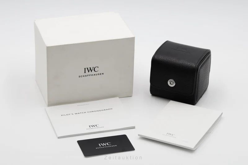 IWC Pilot chronograph steel automatic men's watch IW377714 LP: 7800EUR [2504471]