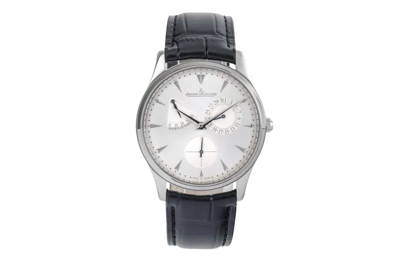 Jaeger LeCoultre Master Ultra Thin steel automatic men's watch Q1378420 176.8.38.S LP: 10800EUR [2504593]