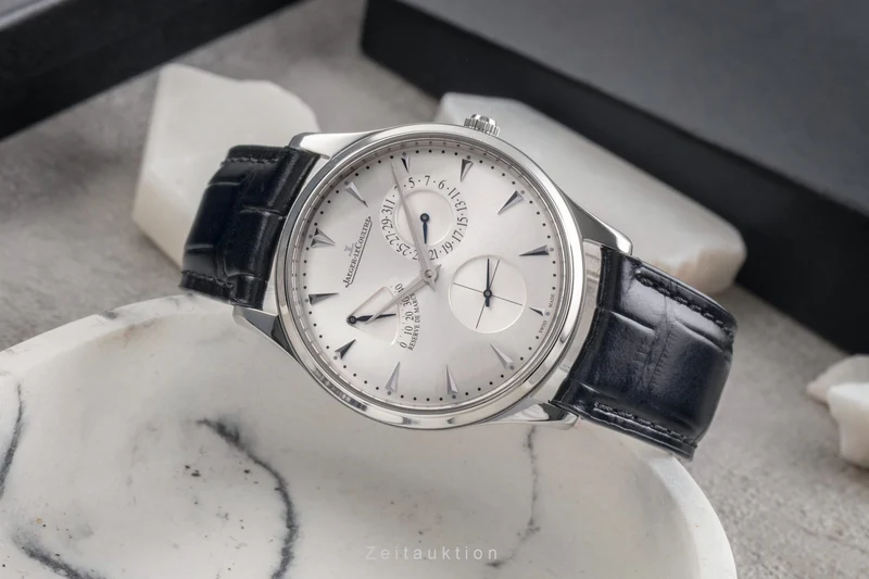 Jaeger LeCoultre Master Ultra Thin steel automatic men's watch Q1378420 176.8.38.S LP: 10800EUR [2504593]