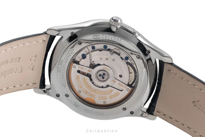 Jaeger LeCoultre Master Ultra Thin steel automatic men's watch Q1378420 176.8.38.S LP: 10800EUR [2504593]
