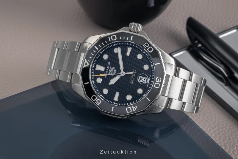 Tag Heuer Aquaracer steel automatic men's watch WBP201A.BA0632 LP: 3800EUR [2504665]