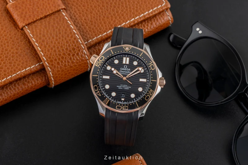 Omega Seamaster steel / gold automatic men's watch 210.22.42.20.01.002 [2504503]
