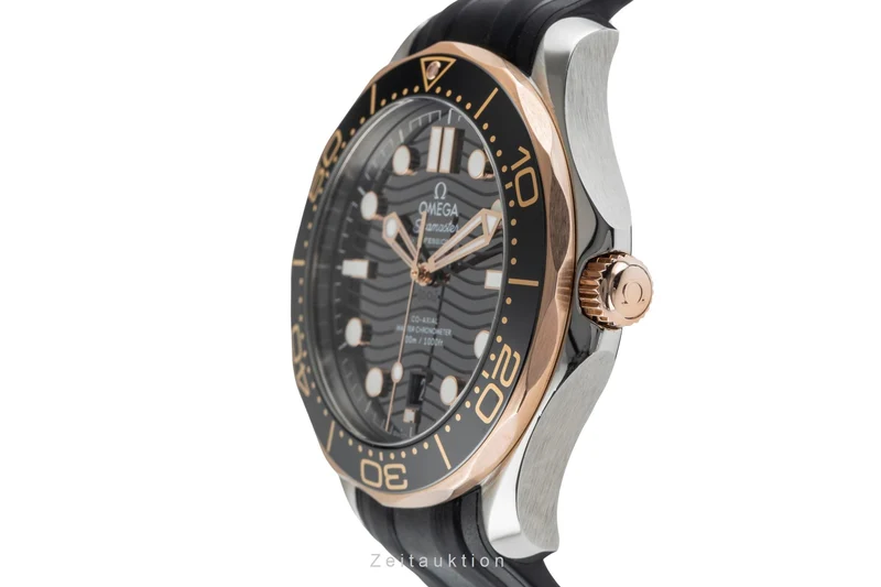 Omega Seamaster steel / gold automatic men's watch 210.22.42.20.01.002 [2504503]