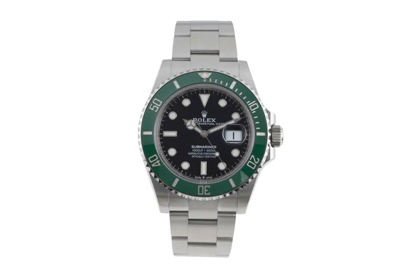 Rolex Submariner steel automatic men's watch 126610LV [2503741]