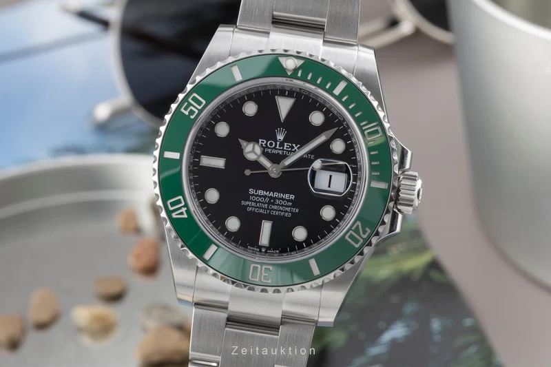 Rolex Submariner steel automatic men's watch 126610LV [2503741]