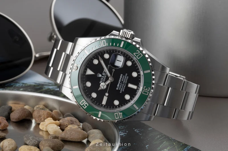 Rolex Submariner steel automatic men's watch 126610LV [2503741]