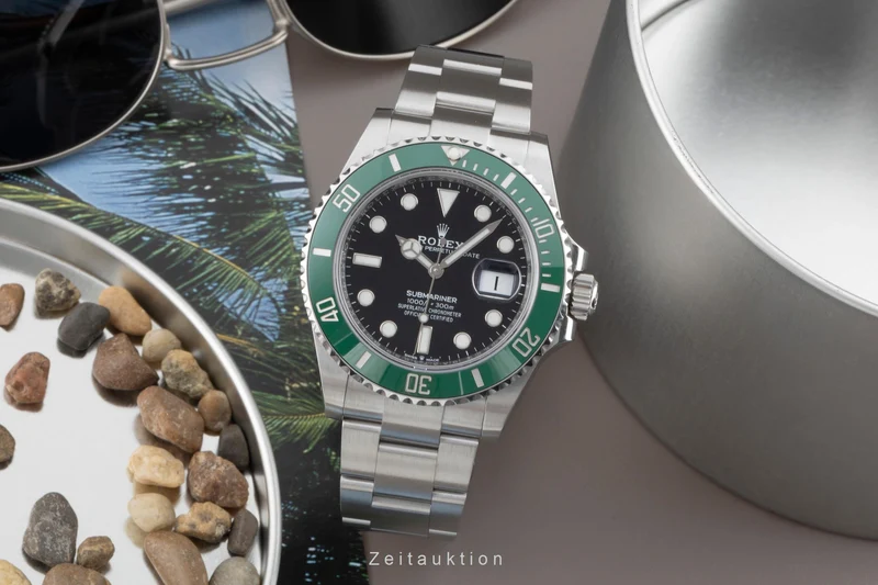Rolex Submariner steel automatic men's watch 126610LV [2503741]